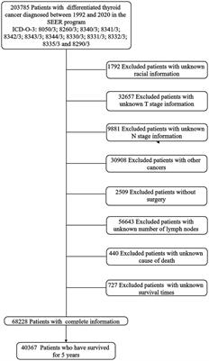 Relative burden of cancer and noncancer mortality among long-term survivors of differentiated thyroid cancer in the US